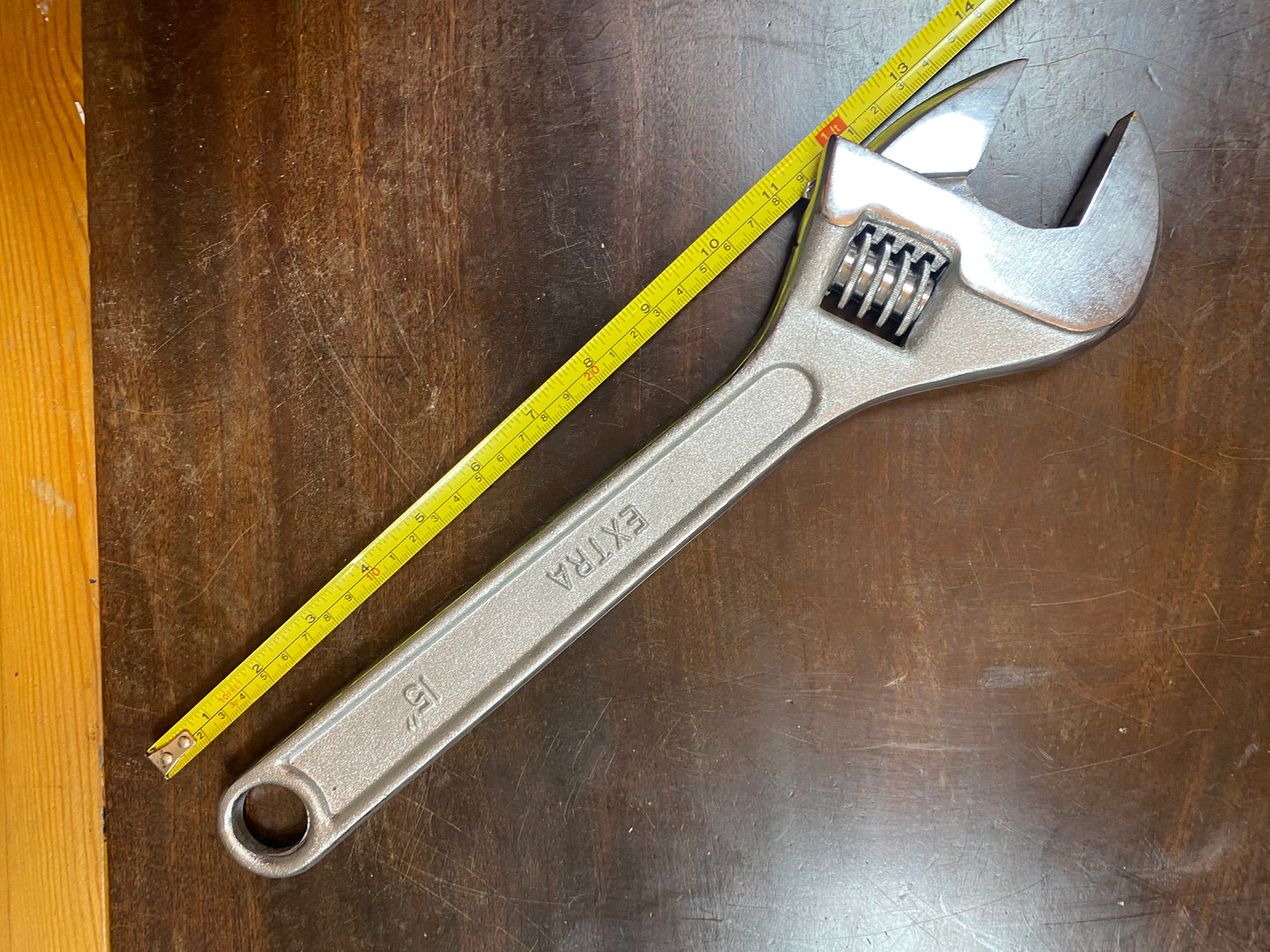 Adjustable Wrench 18" Heavy Weight