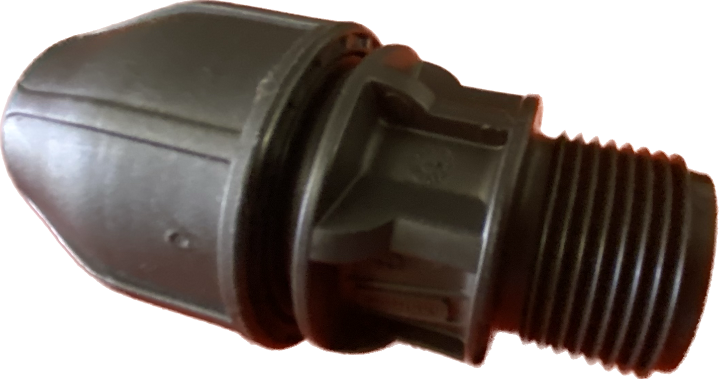 Philmac End Connector 25mm poly - 1" Male BSP S2 ±88pipe