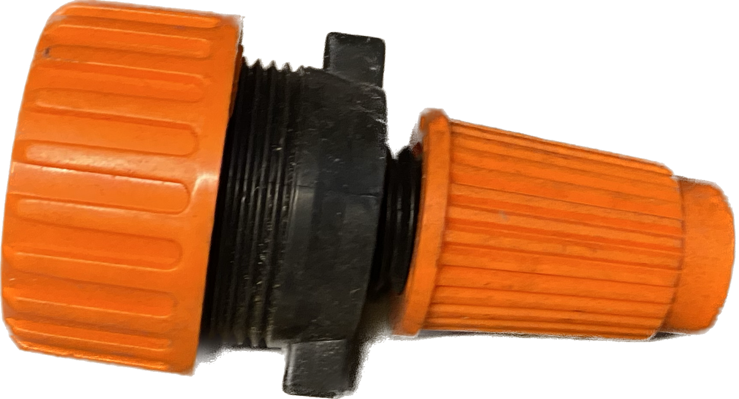 Economy Hose End Orange  Per 5