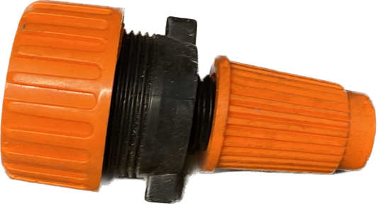 Economy Hose End Orange  Per 5