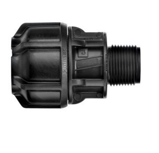 Philmac End Connector S3  32mm - 1" MI BSP