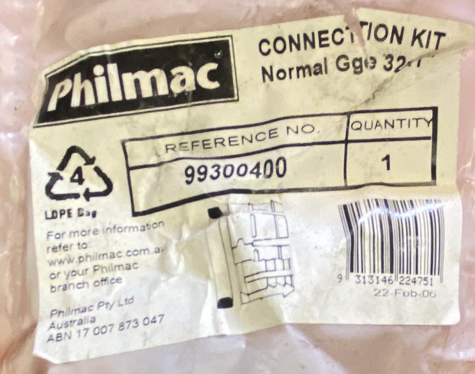 Philmac 32mm Connection Kit 99300400