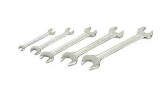 Draper 5 piece spanner set 1/4-3/4"