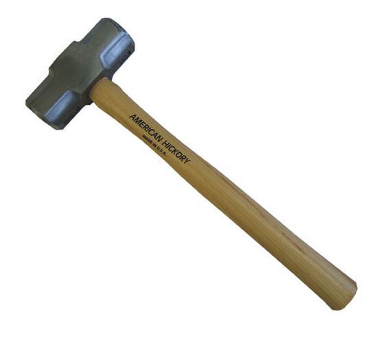 Valley 2lb Hammer with Hickory Handle tarnished