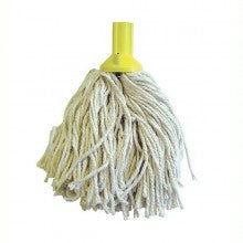 Excell (5 Pack) Mop Head with Yellow Socket, traditional industrial