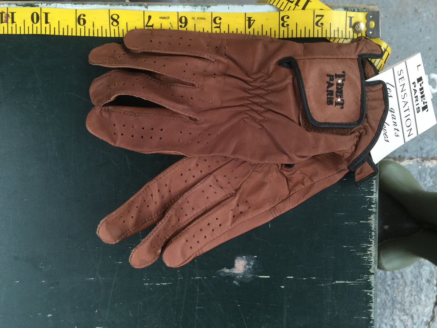 Glove (20 Pairs Bulk Lot) T de T Riding Gloves, Leather Suede assortment