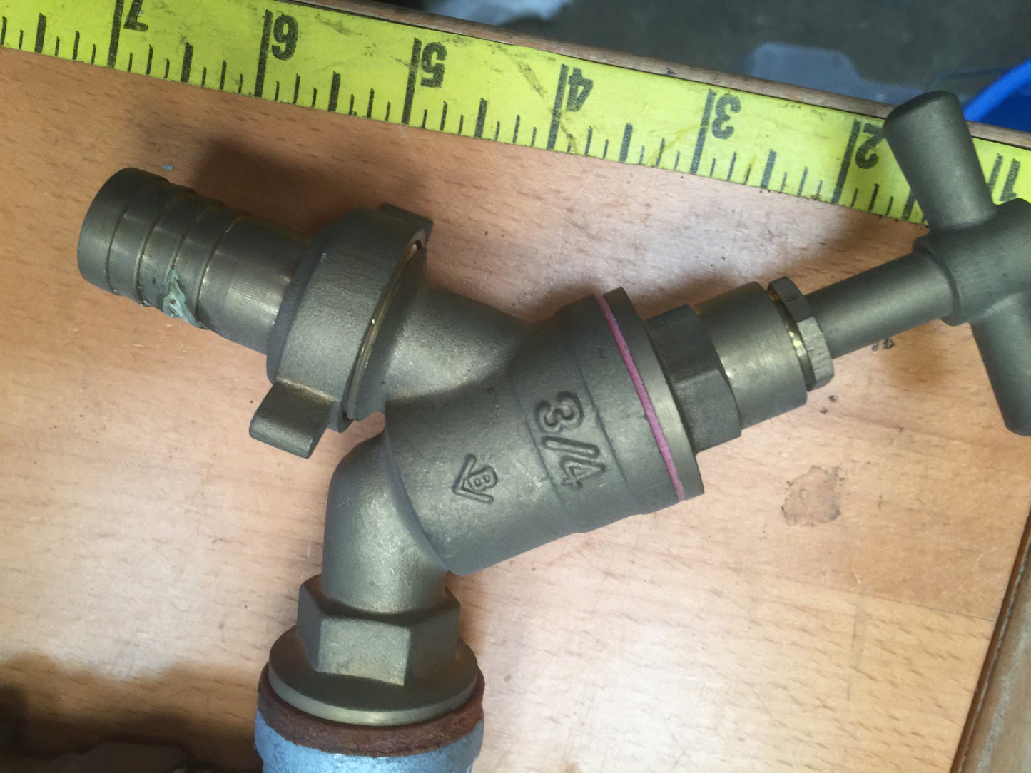 Fire Hydrant Stand Pipe Tap Water Supply 3/4" with Check Valve Horobin