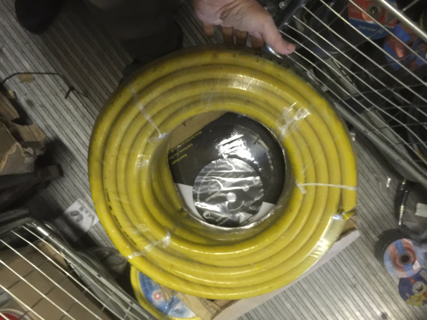 Waterflex 19mm x 25m coil reinforced pvc tubing hose pipe. 2/TurkS