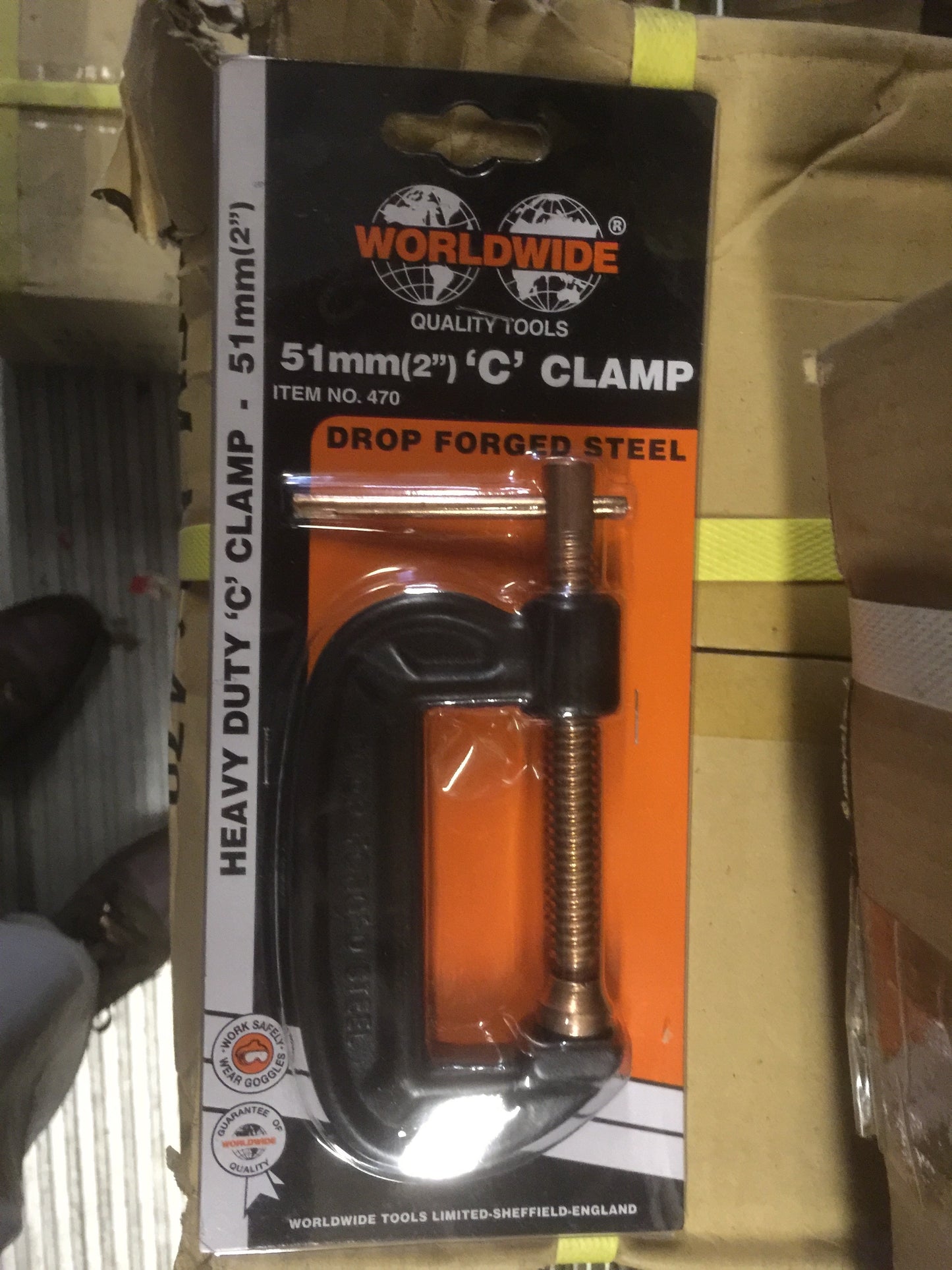 Worldwide  2" C Clamp (PACK of 4) ±470