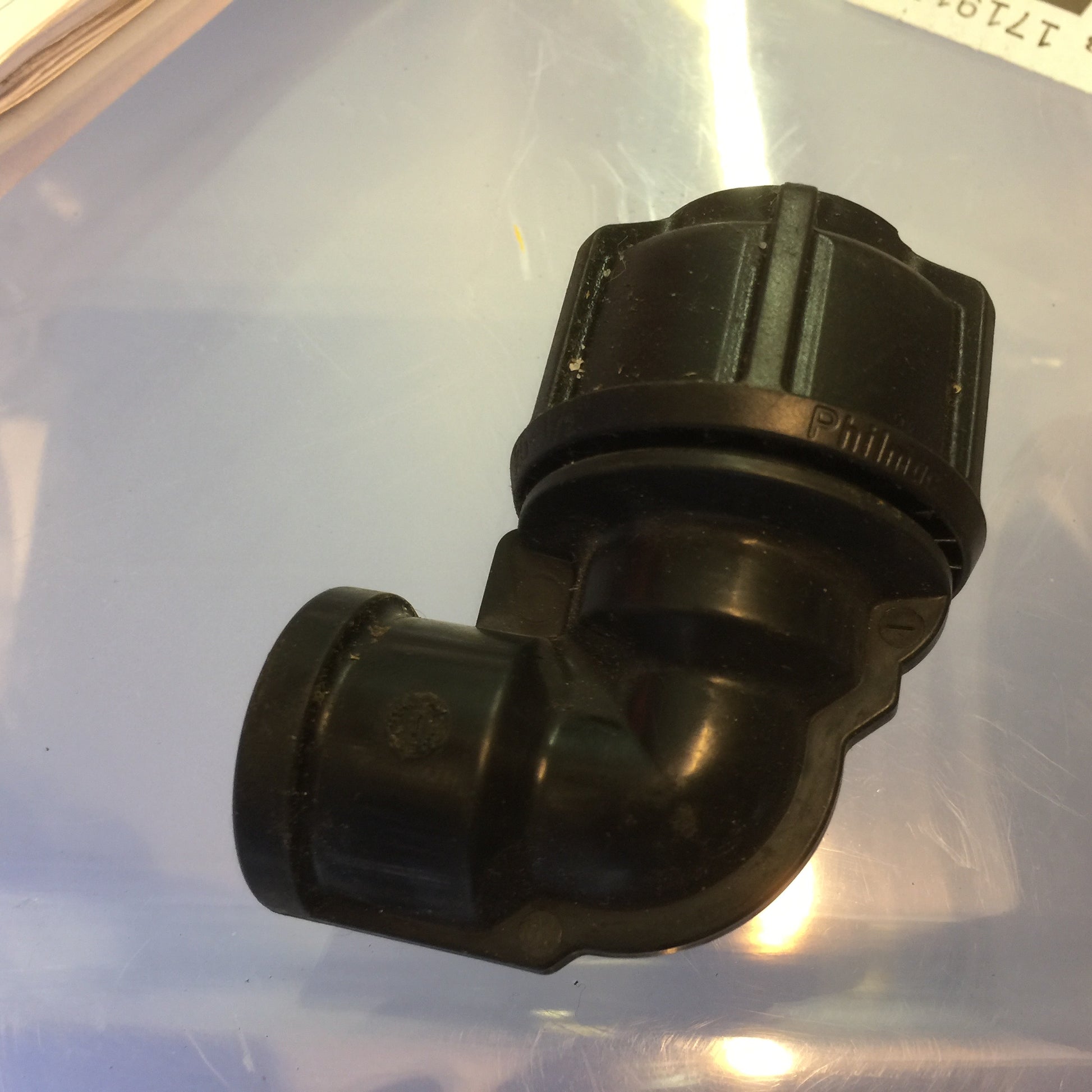 Elbow 20mm to 1/2" BSP S3 Plastic Water Pipe Fitting MDPE