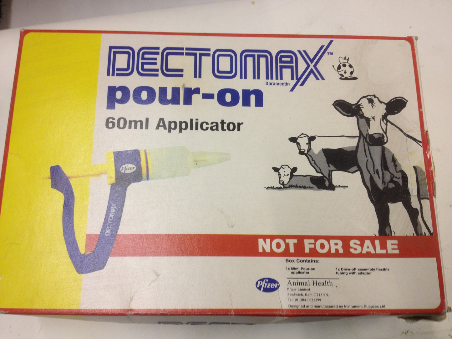 Dectomax Pour On 60m Applicator used