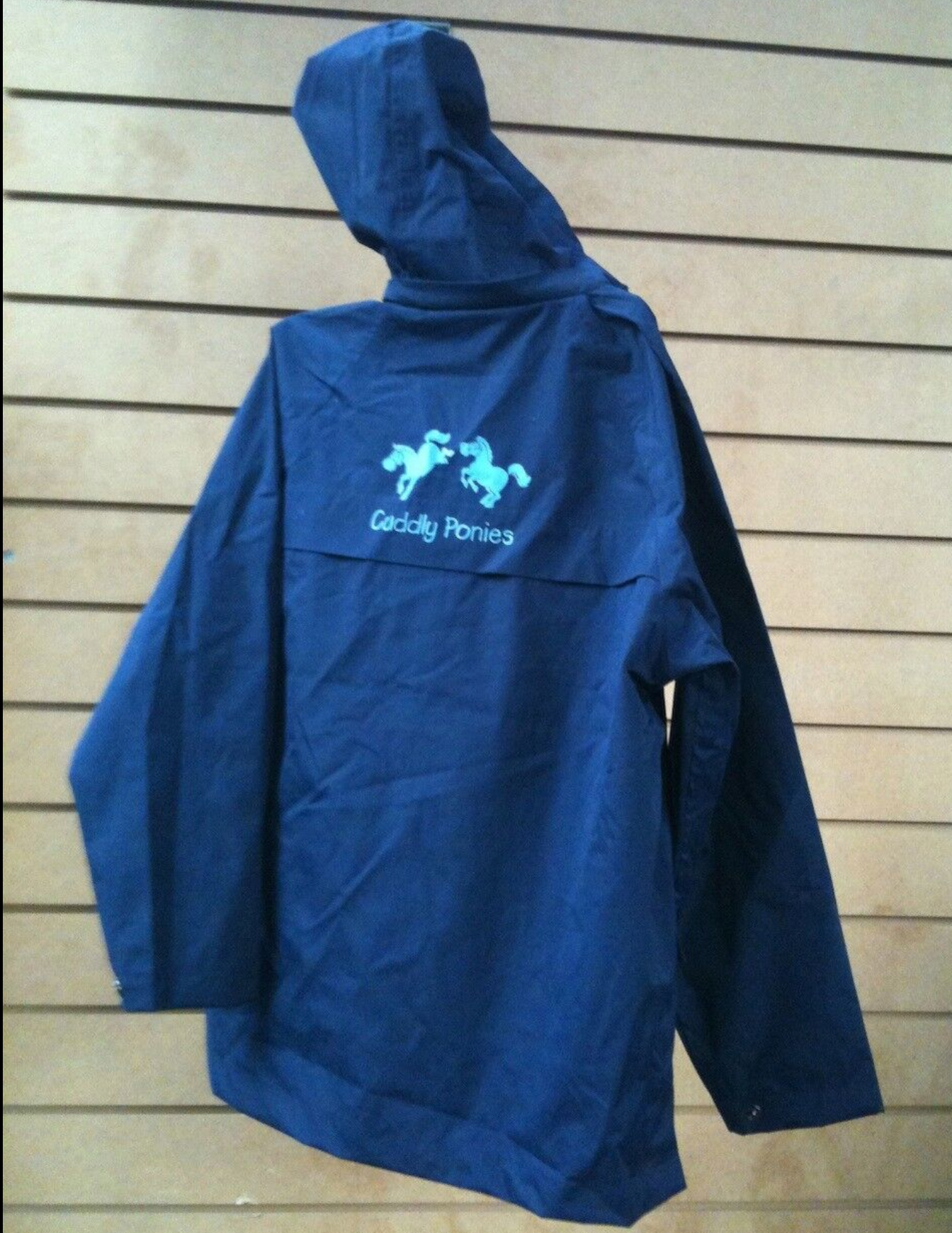 Dublin Childs Waterproof Lightweight Coat Cuddly Ponies