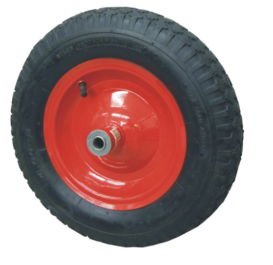 Valley 16" Wheel Barrow Air Tire Cart-012 Solid Centre Smooth Outer