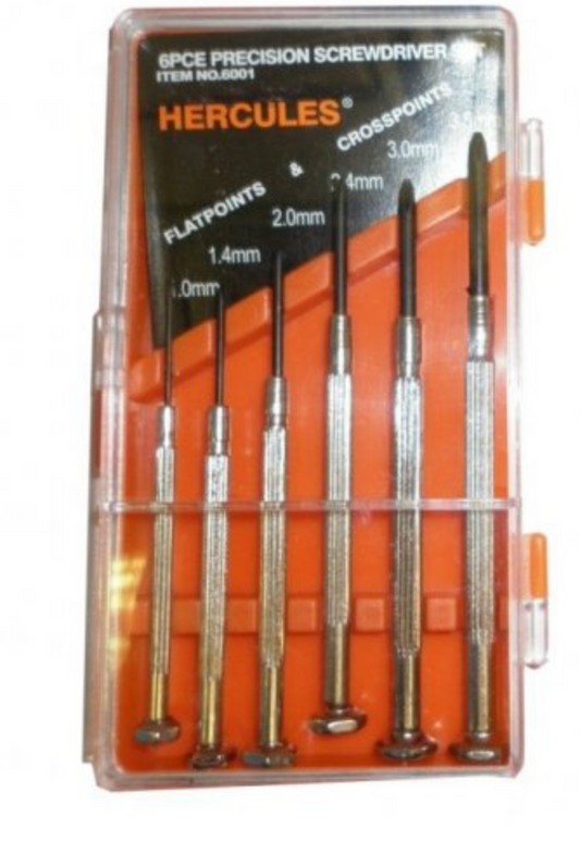 Worldwide 6 Pc Precision Screwdriver Set