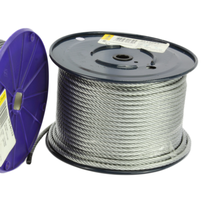 Eliza Tinsley Stranded Wire Rope Galv 3/6" x 75M Roll c2