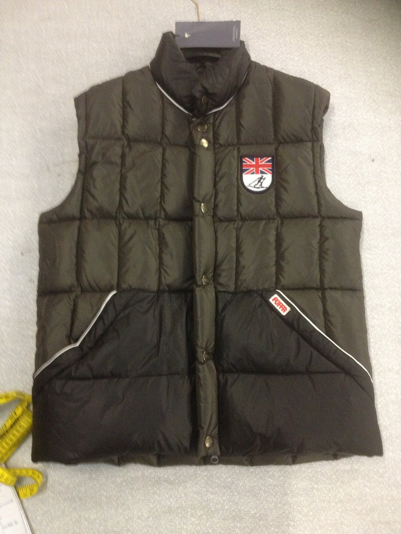 Puffa Original Down Filled Waistcoat Size Large Made in the UK